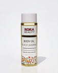 Black Jasmine Silk Bath Bomb, Gua Sha & Body Oil Set - Koka Beauty