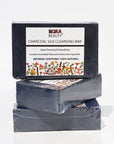 Charcoal Soap Made With Activated Charcoal & Silk - Koka Beauty