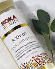 Eucalyptus Mint Body Oil | Infused with Magnesium, Vitamin E, Eucalyptus & Mint Essential Oils - Koka Beauty