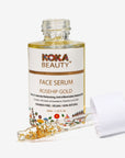Face Serum - Made with Rosehip Oil and 24k Gold Flakes - Koka Beauty