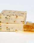 Honey Soap Made With Honey, Beeswax, Bee Pollen & Silk - Koka Beauty