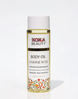 Jasmine Rose Body Oil With Rose, Sandalwood, Geranium and Patchouli Essential Oils, 120ml - Koka Beauty