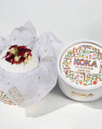 Jasmine Rose Silk Bath Bomb, Gua Sha and Body Oil Set - Koka Beauty