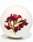 Jasmine Rose Silk Bath Bomb, Gua Sha and Body Oil Set - Koka Beauty