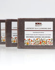 Lavender Soap Made With Brazilian Purple Clay, Silk & Crushed Lavender Petals - Koka Beauty