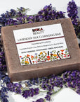 Lavender Soap Made With Brazilian Purple Clay, Silk & Crushed Lavender Petals - Koka Beauty
