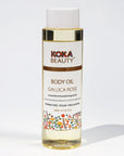 Rose Silk Bath Bomb, Gua Sha and Body Oil Set - Koka Beauty