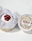 Rose Silk Bath Bomb, Gua Sha and Body Oil Set - Koka Beauty