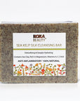 Seaweed Soap Made With Glacial Green Clay, Silk & Crushed Seaweed - Koka Beauty