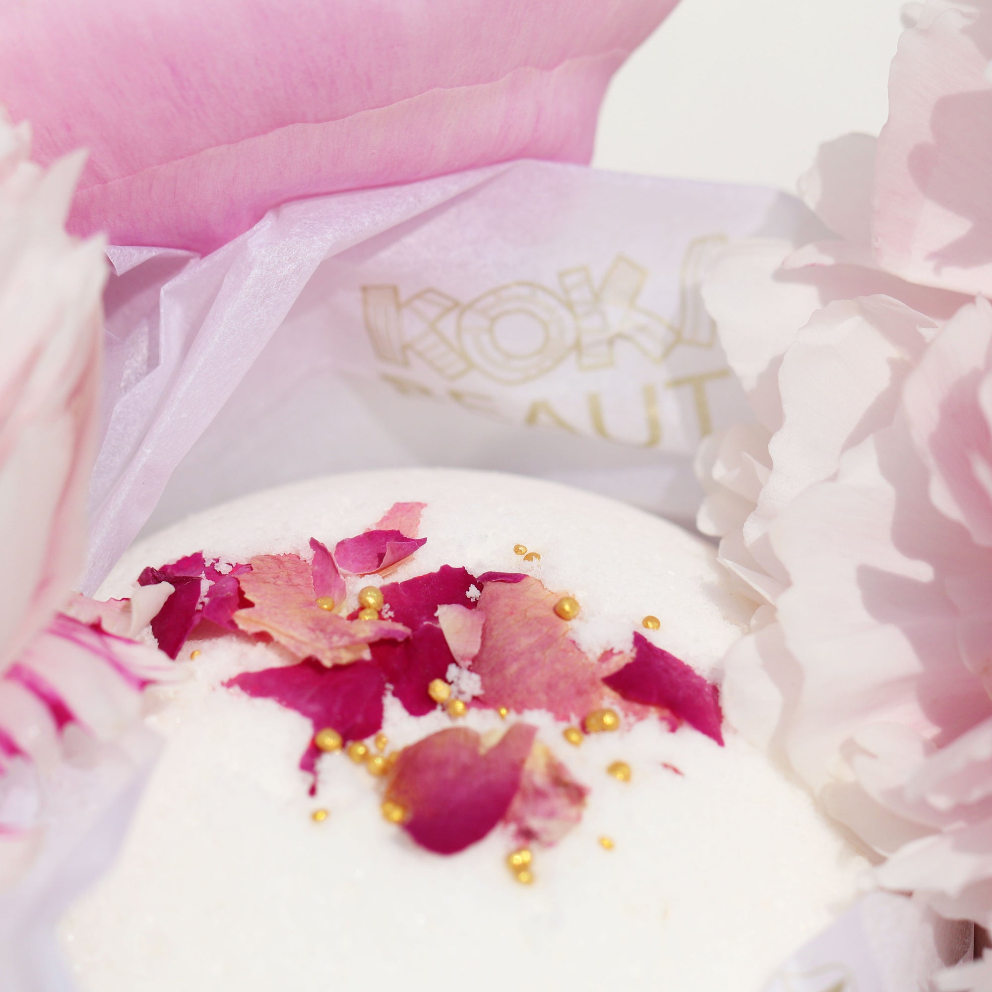 Pink Peony Silk Bath Bomb image 0