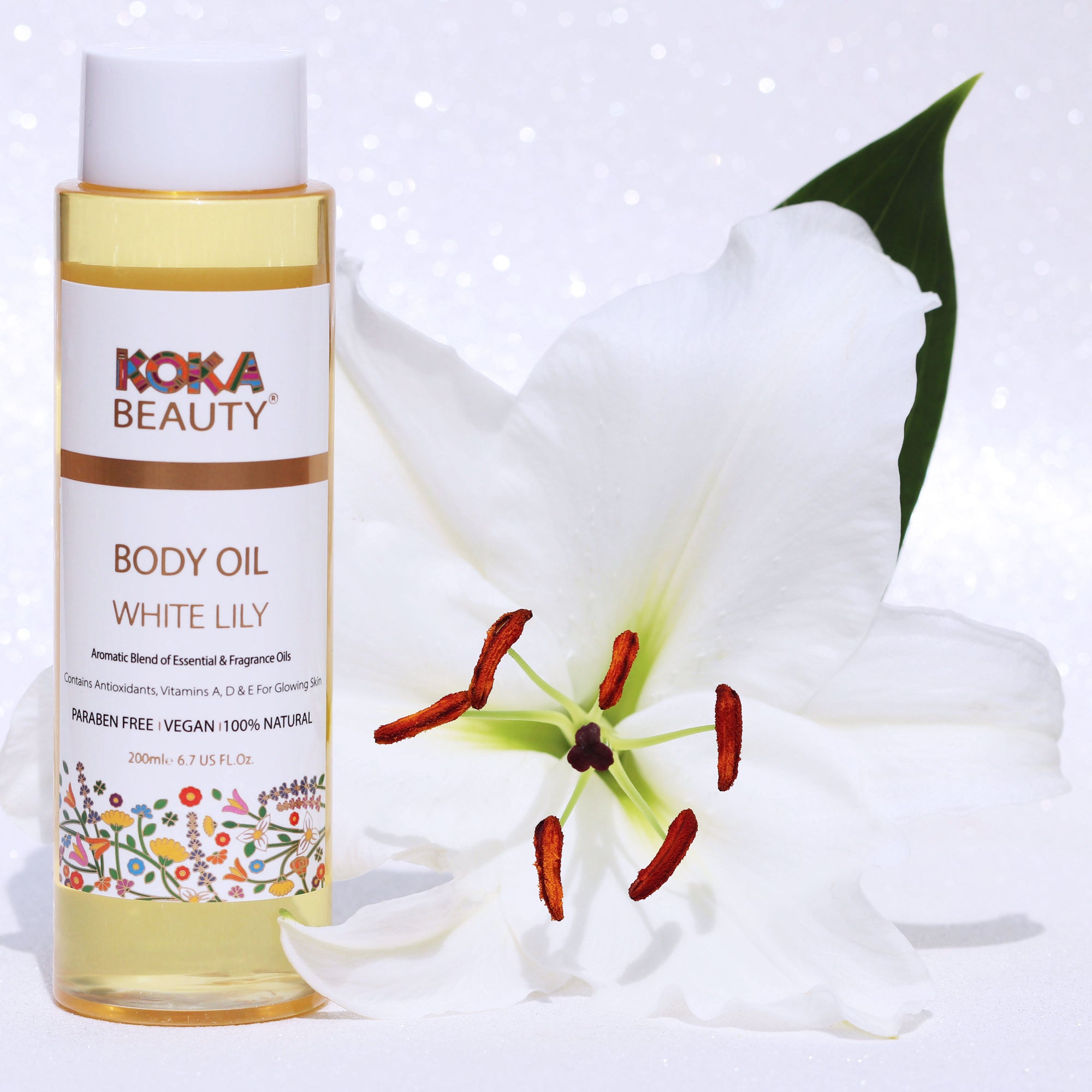 White Lily Body Oil image 0