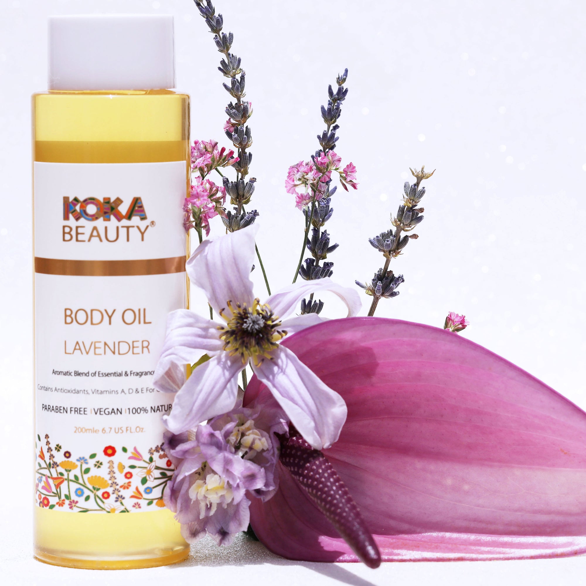 Lavender Patchouli Body Oil image 0