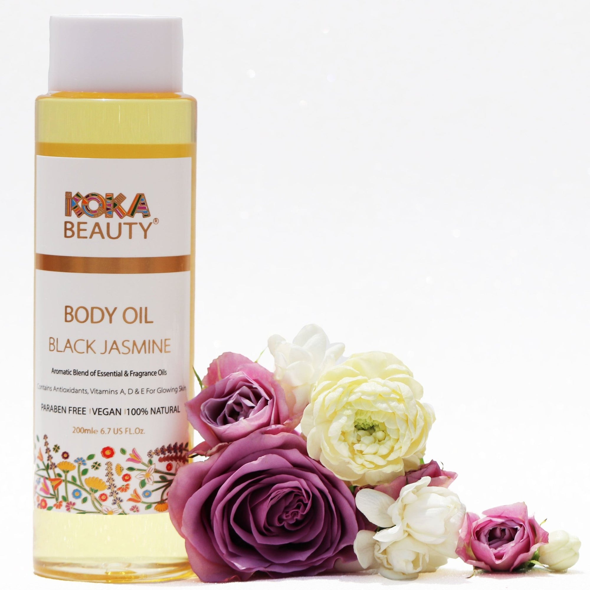 Black Jasmine Body Oil - Koka Beauty