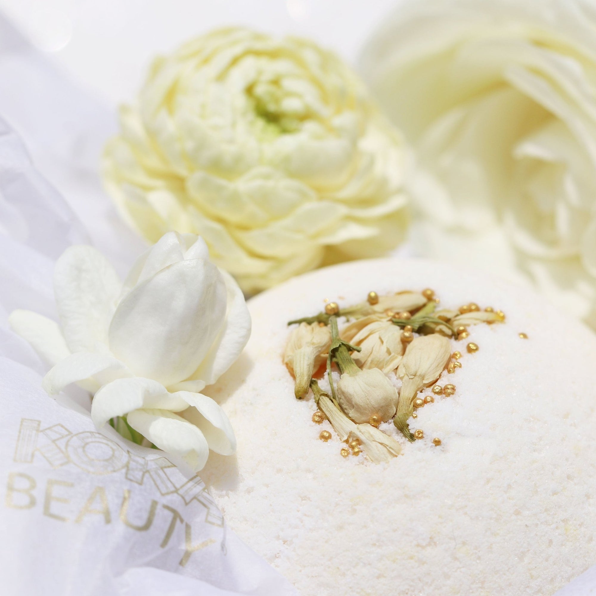 Black Jasmine Silk Bath Bomb & Soap - Koka Beauty