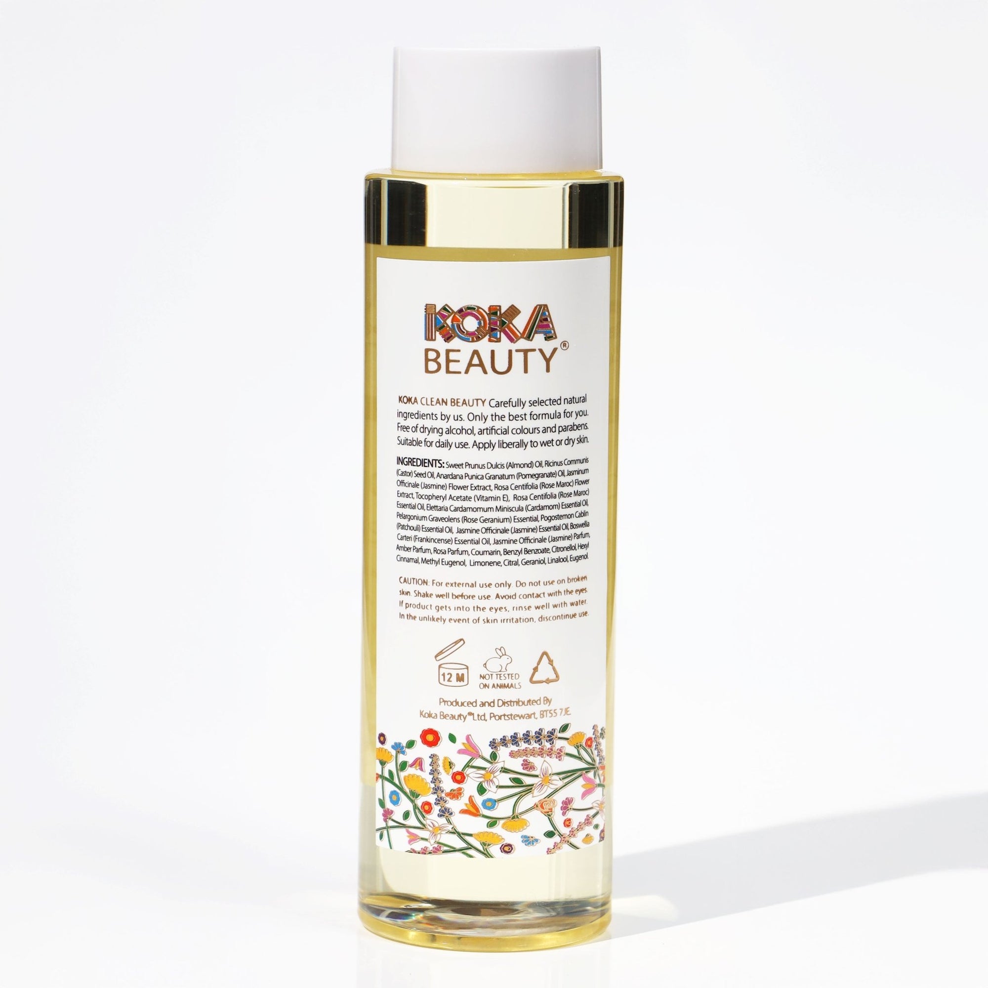 Black Jasmine Silk Bath Bomb, Gua Sha & Body Oil Set - Koka Beauty