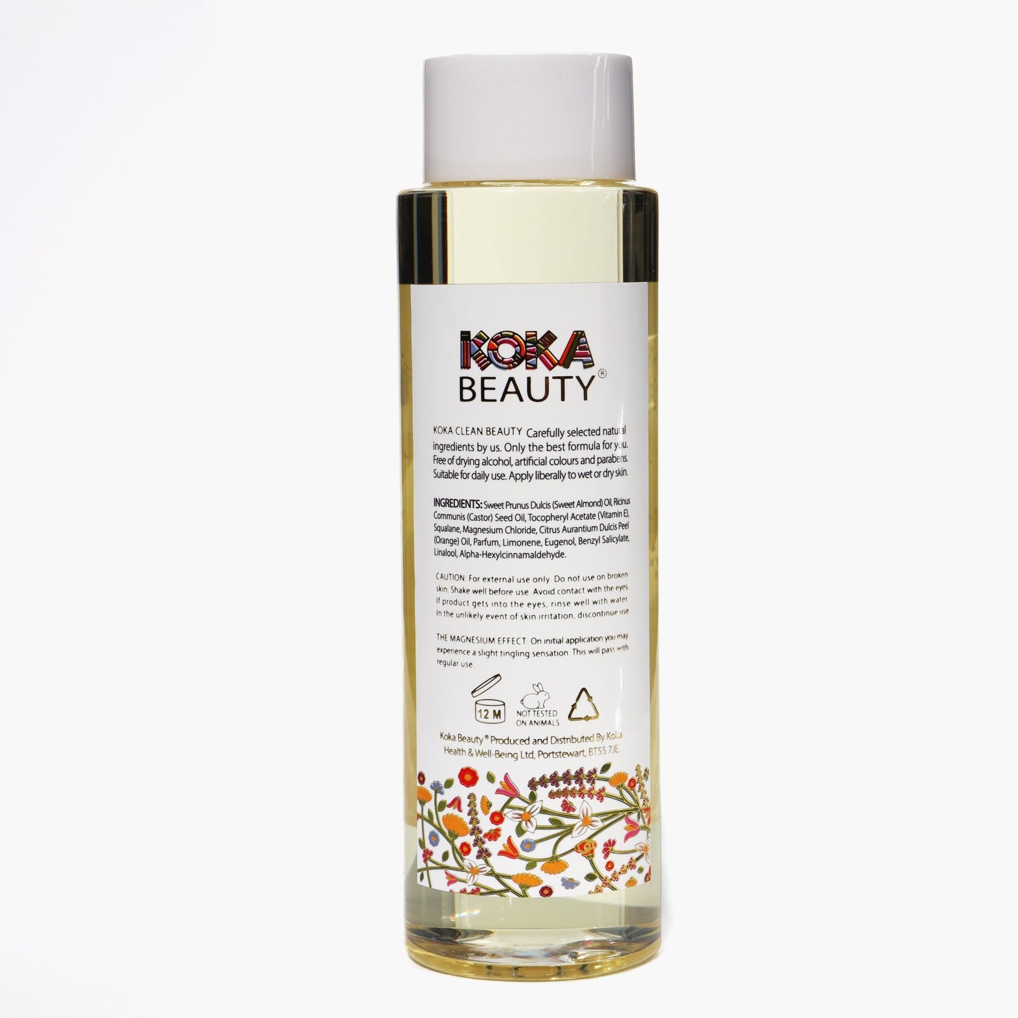 Citrus Body Oil | Infused with Magnesium, Vitamin E & Orange Essential Oil - Koka Beauty