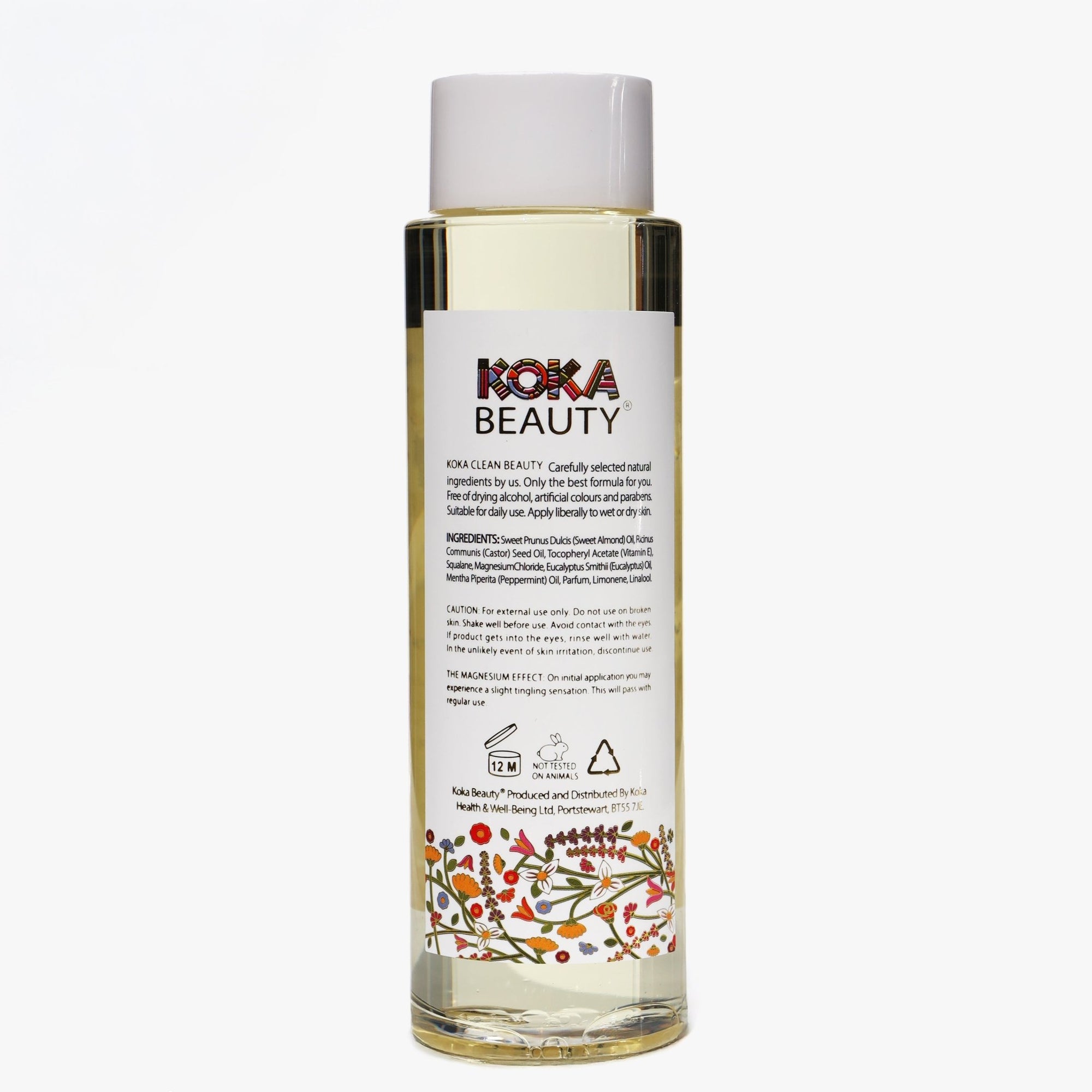 Eucalyptus Mint Body Oil | Infused with Magnesium, Vitamin E, Eucalyptus & Mint Essential Oils - Koka Beauty