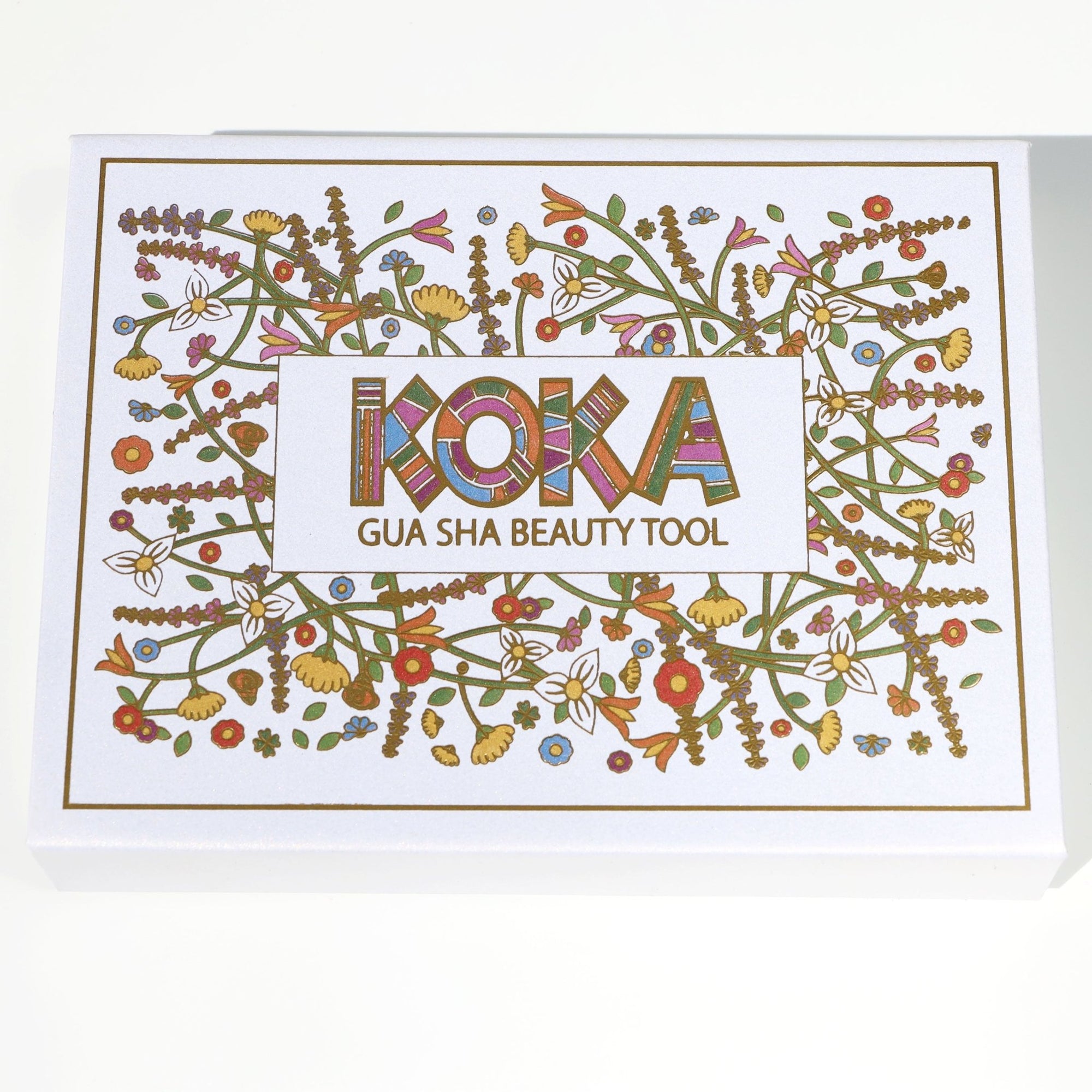 Gua Sha and 24k Rosehip Gold Face Serum Set - Koka Beauty