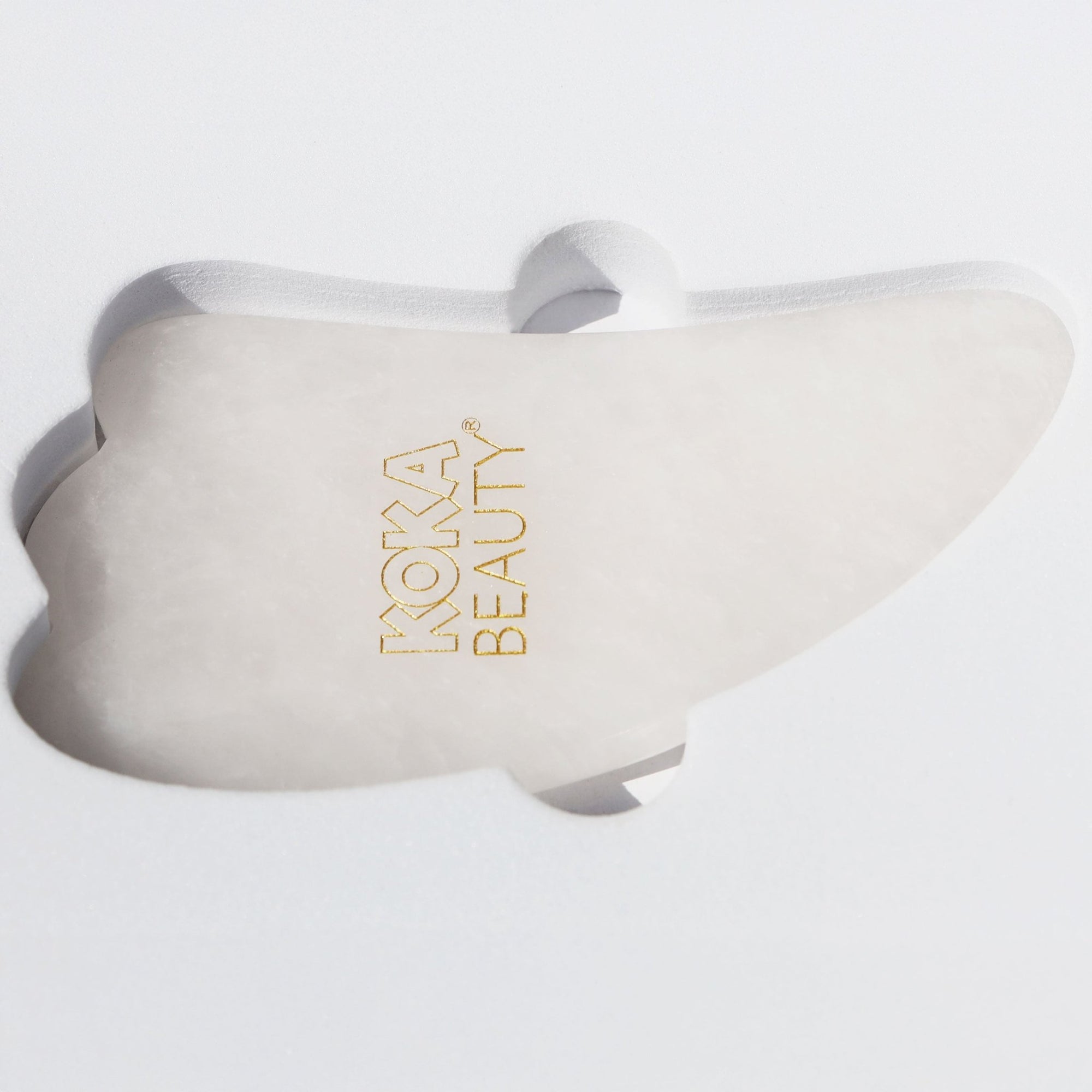 Gua Sha and 24k Rosehip Gold Face Serum Set - Koka Beauty
