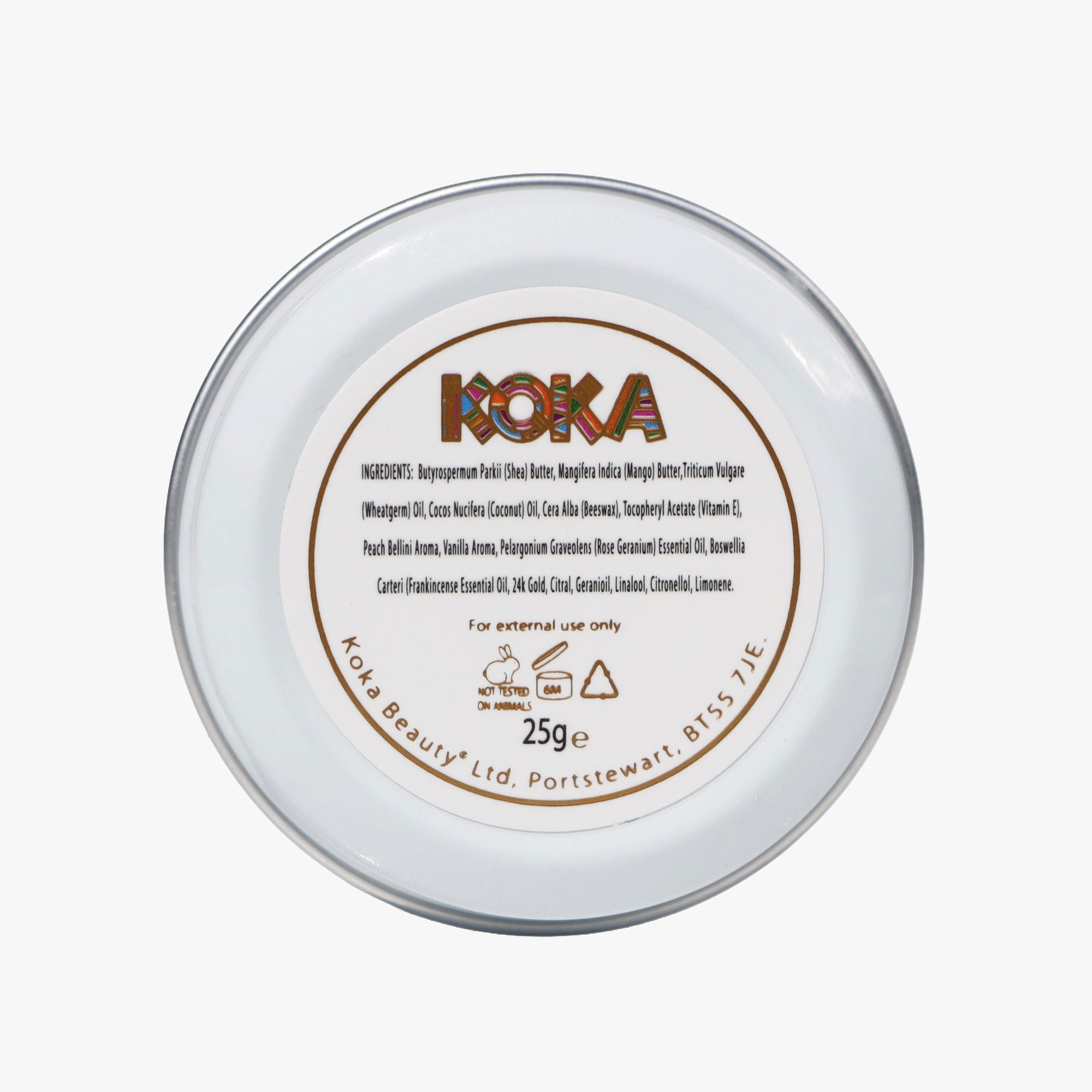 Honey Lip Balm Handcrafted With 24k Gold- Honey &amp; Beeswax From Our Own Hives in Ireland.