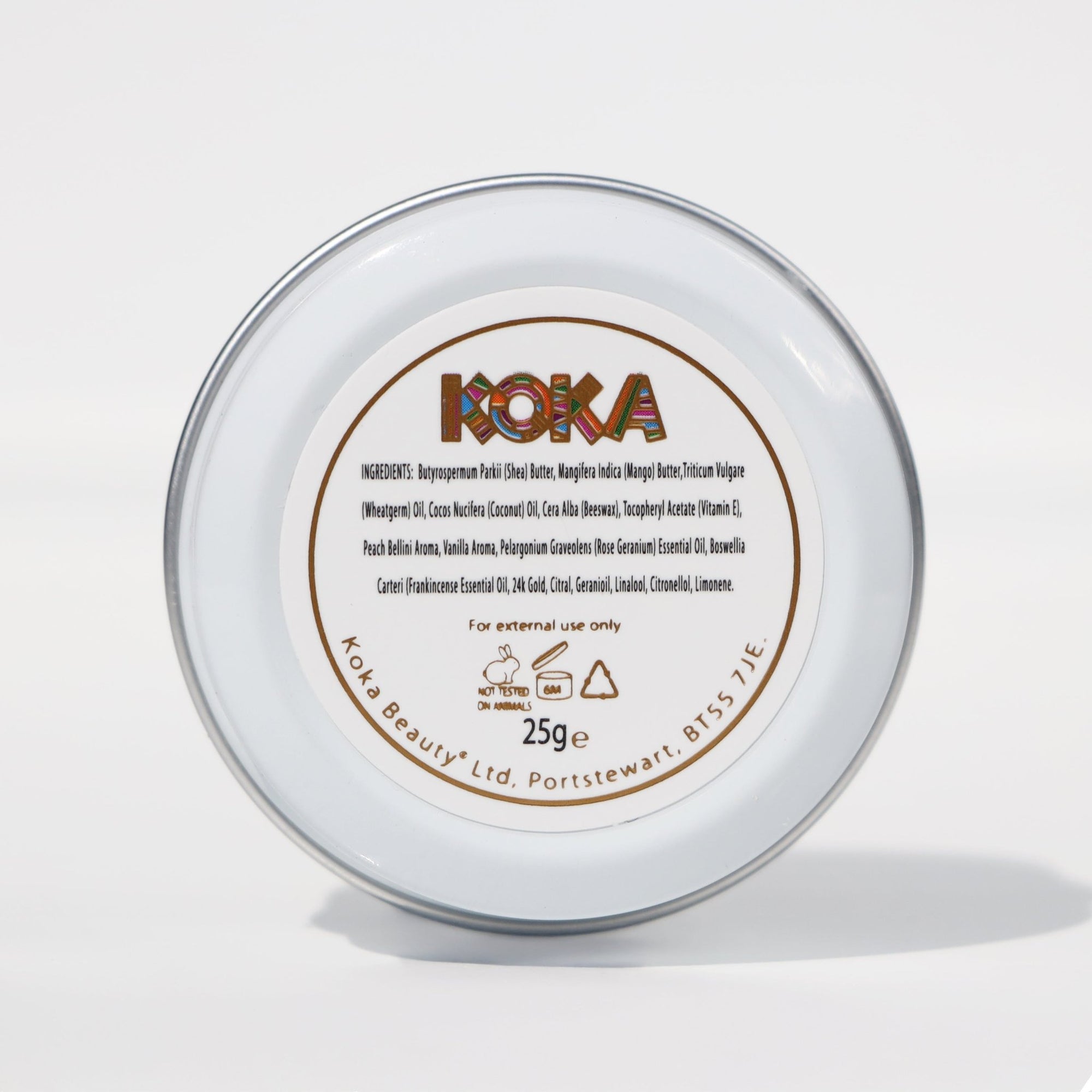Honey Lip Balm Handcrafted With 24k Gold- Honey &amp; Beeswax From Our Own Hives in Ireland.