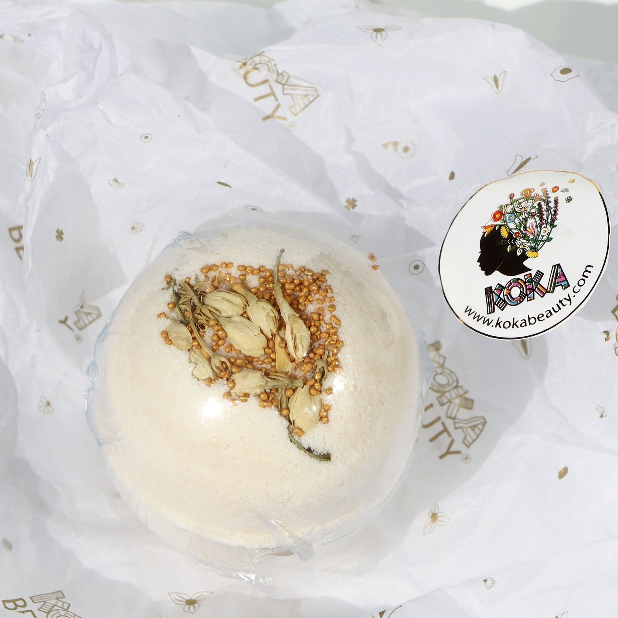 Jasmine Bath Bomb & Soap | Handmade with Jasmine Flowers - Koka Beauty