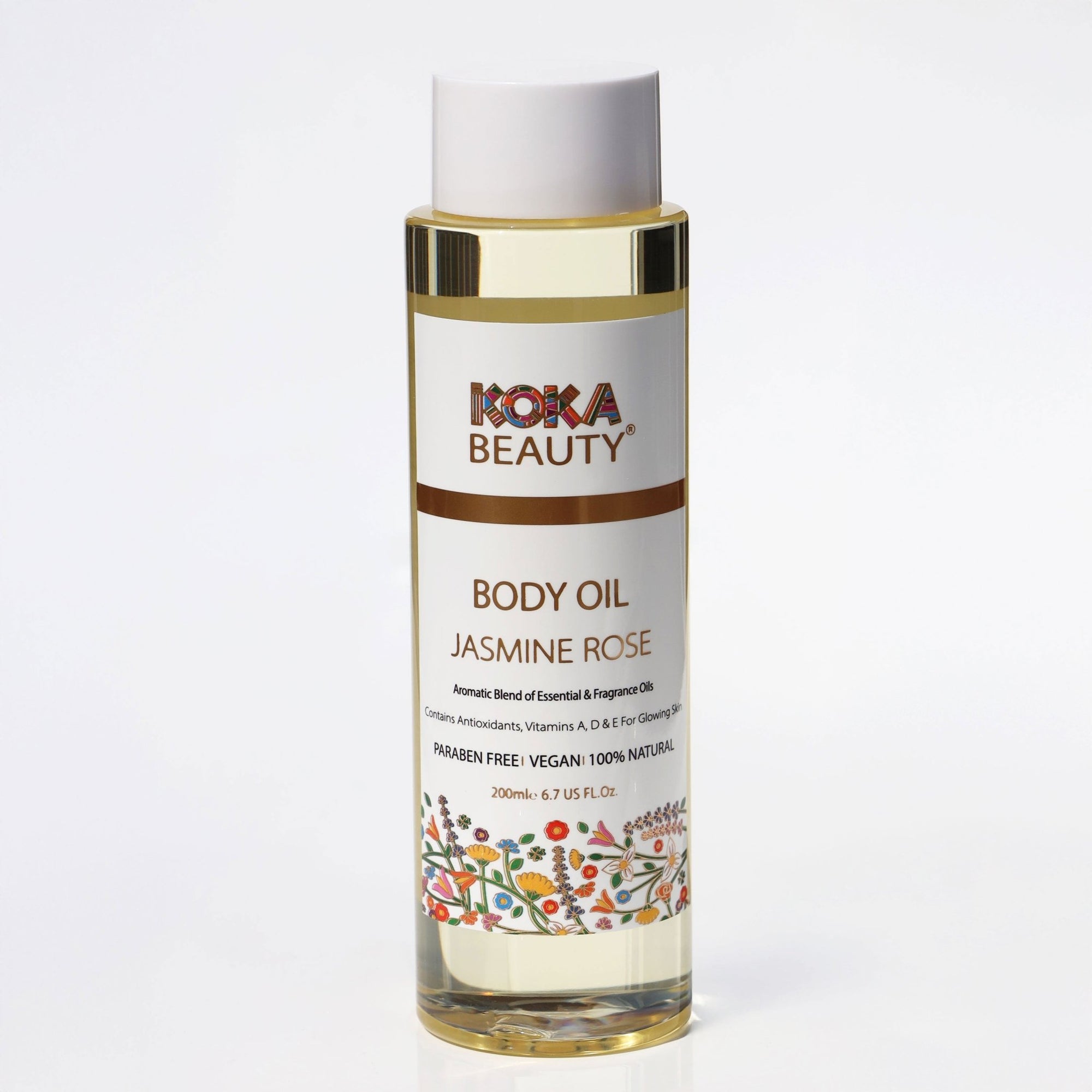 Jasmine Rose Body Oil - Koka Beauty