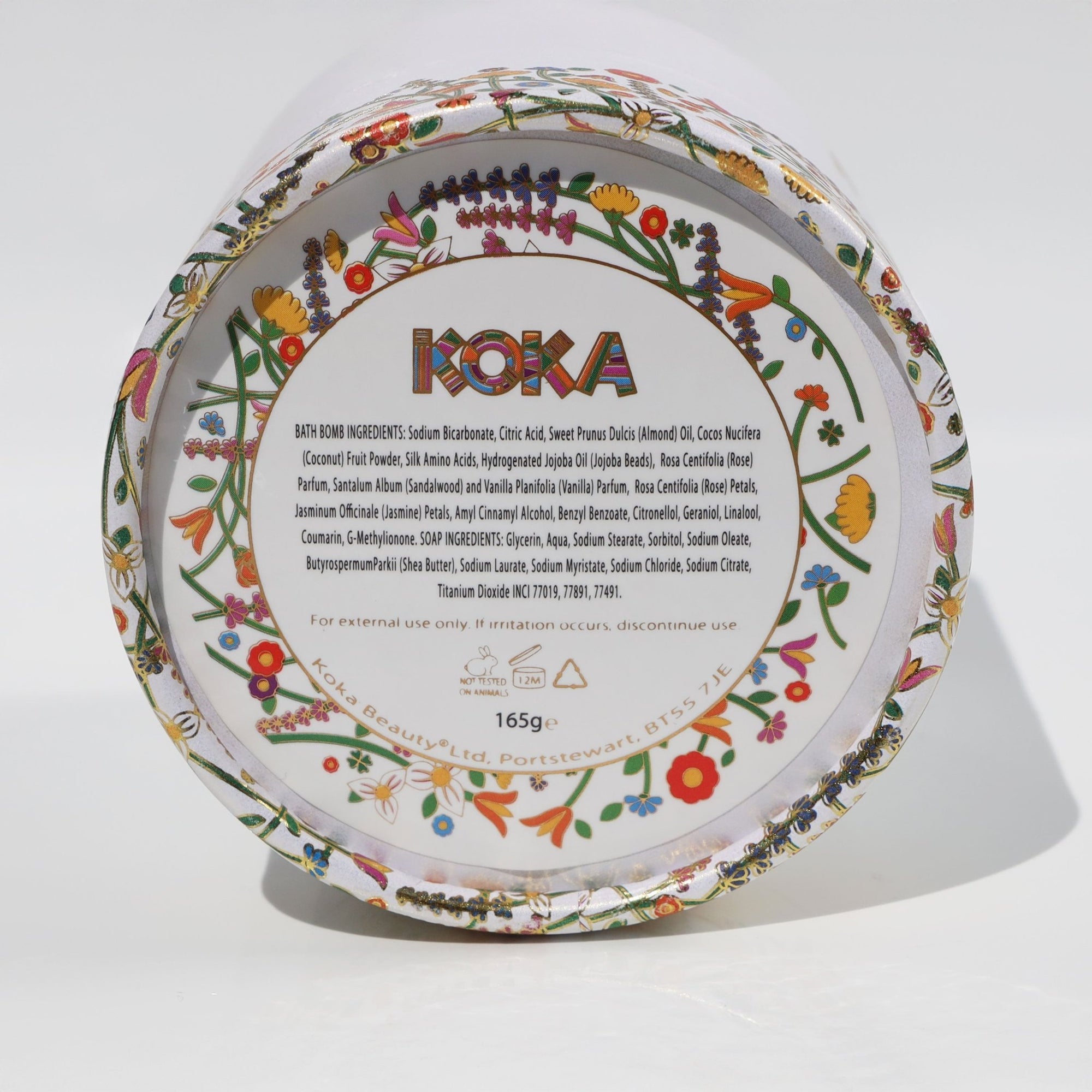 Jasmine Rose Silk Bath Bomb, Gua Sha and Body Oil Set - Koka Beauty