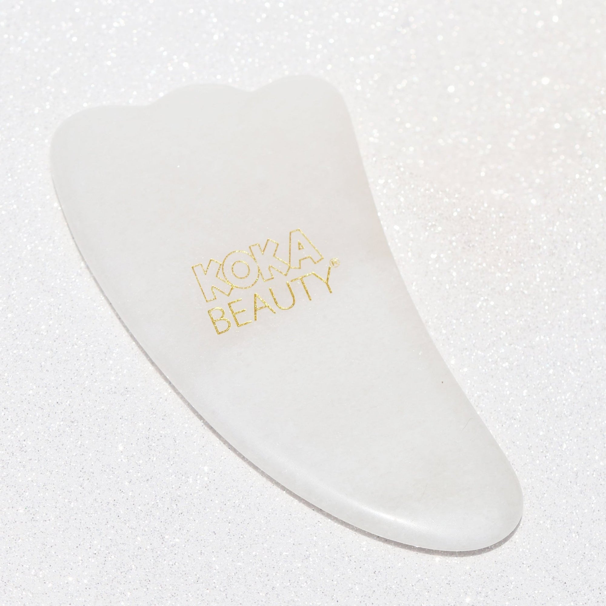 Jasmine Rose Silk Bath Bomb, Gua Sha and Body Oil Set - Koka Beauty