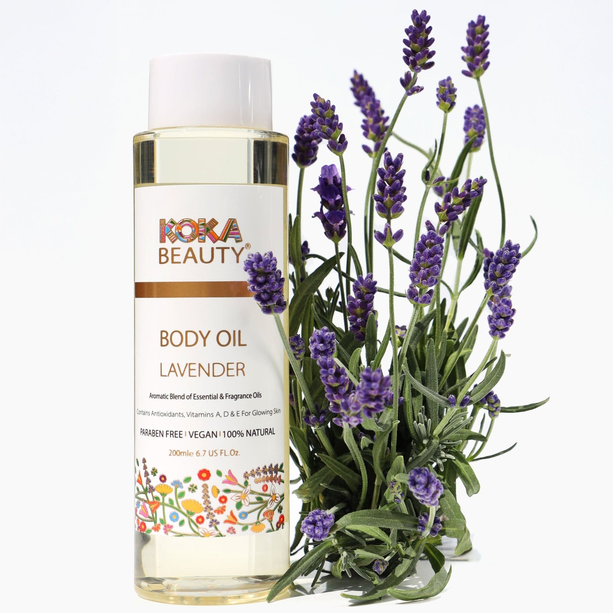 Lavender Body Oil - Koka Beauty
