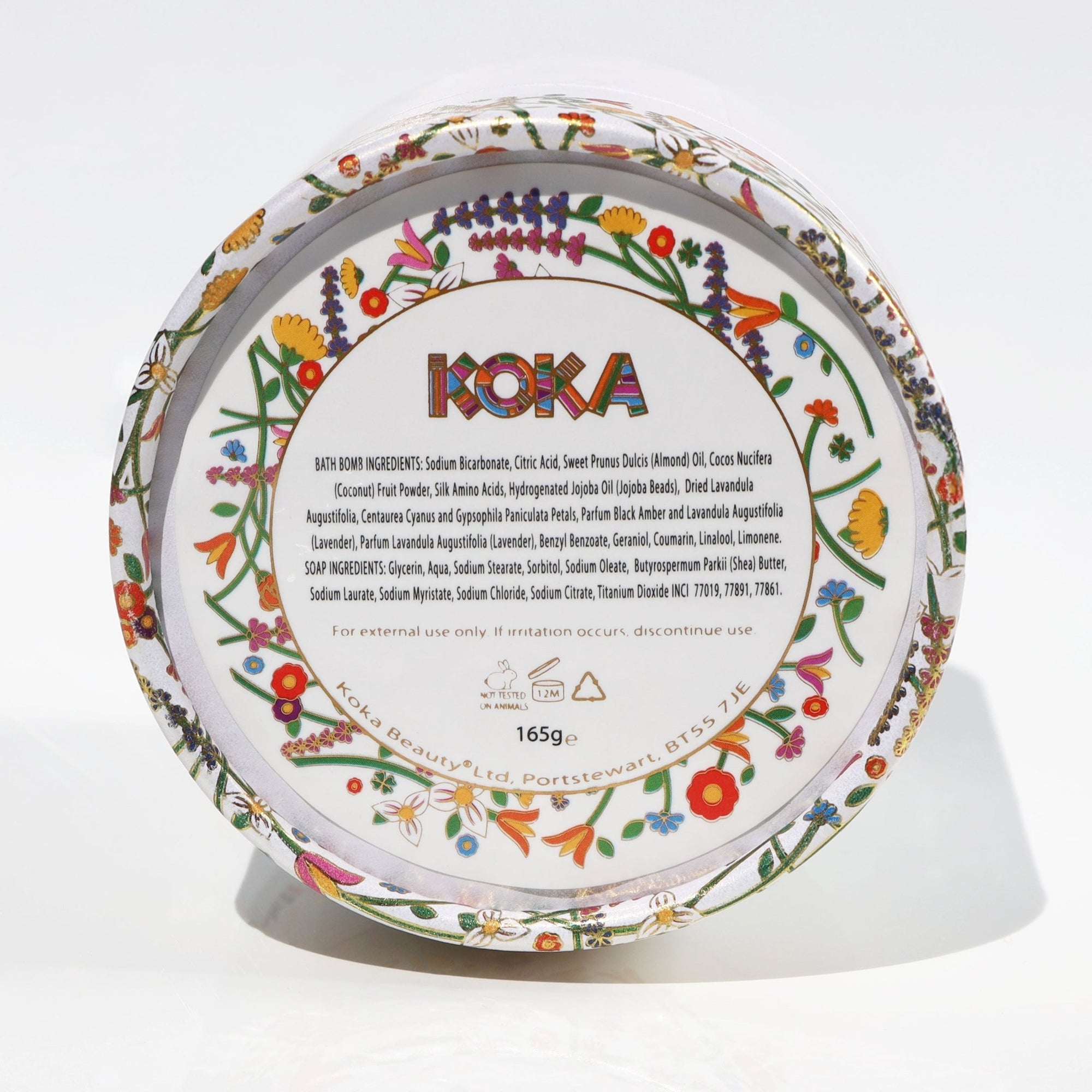 Lavender Silk Bath Bomb, Gua Sha and Body Oil Set - Koka Beauty