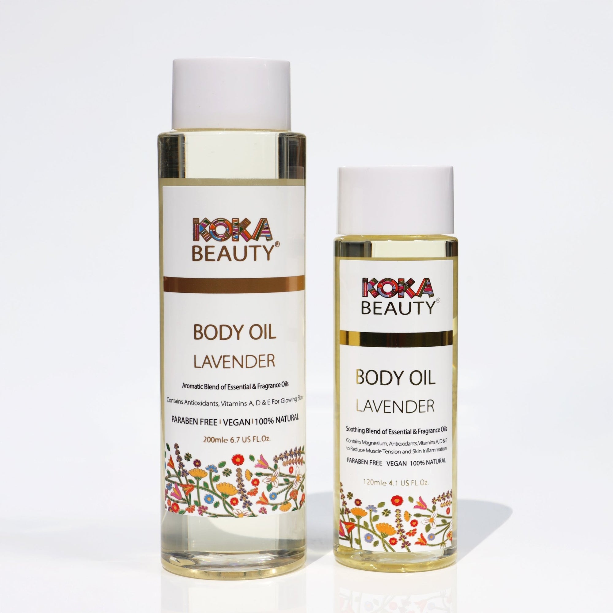 Lavender Silk Bath Bomb, Gua Sha and Body Oil Set - Koka Beauty