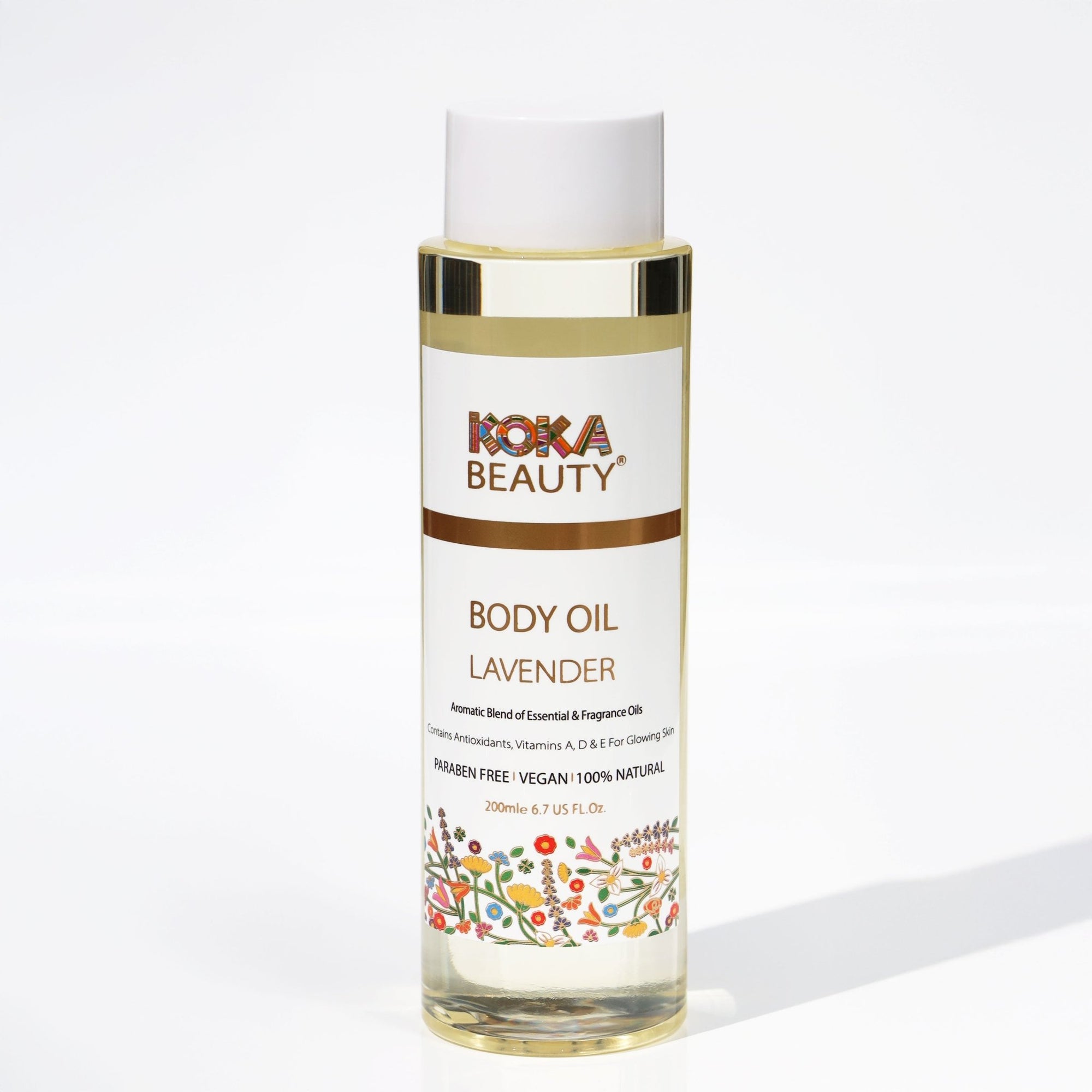 Lavender Silk Bath Bomb, Gua Sha and Body Oil Set - Koka Beauty