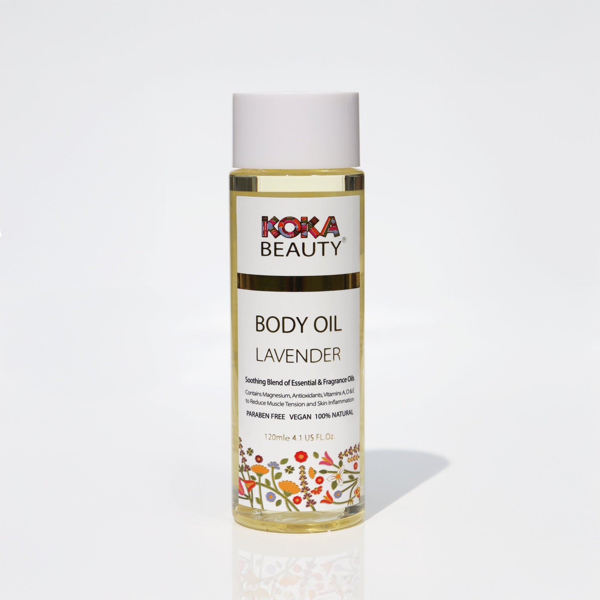 Lavender Silk Bath Bomb, Gua Sha and Body Oil Set - Koka Beauty