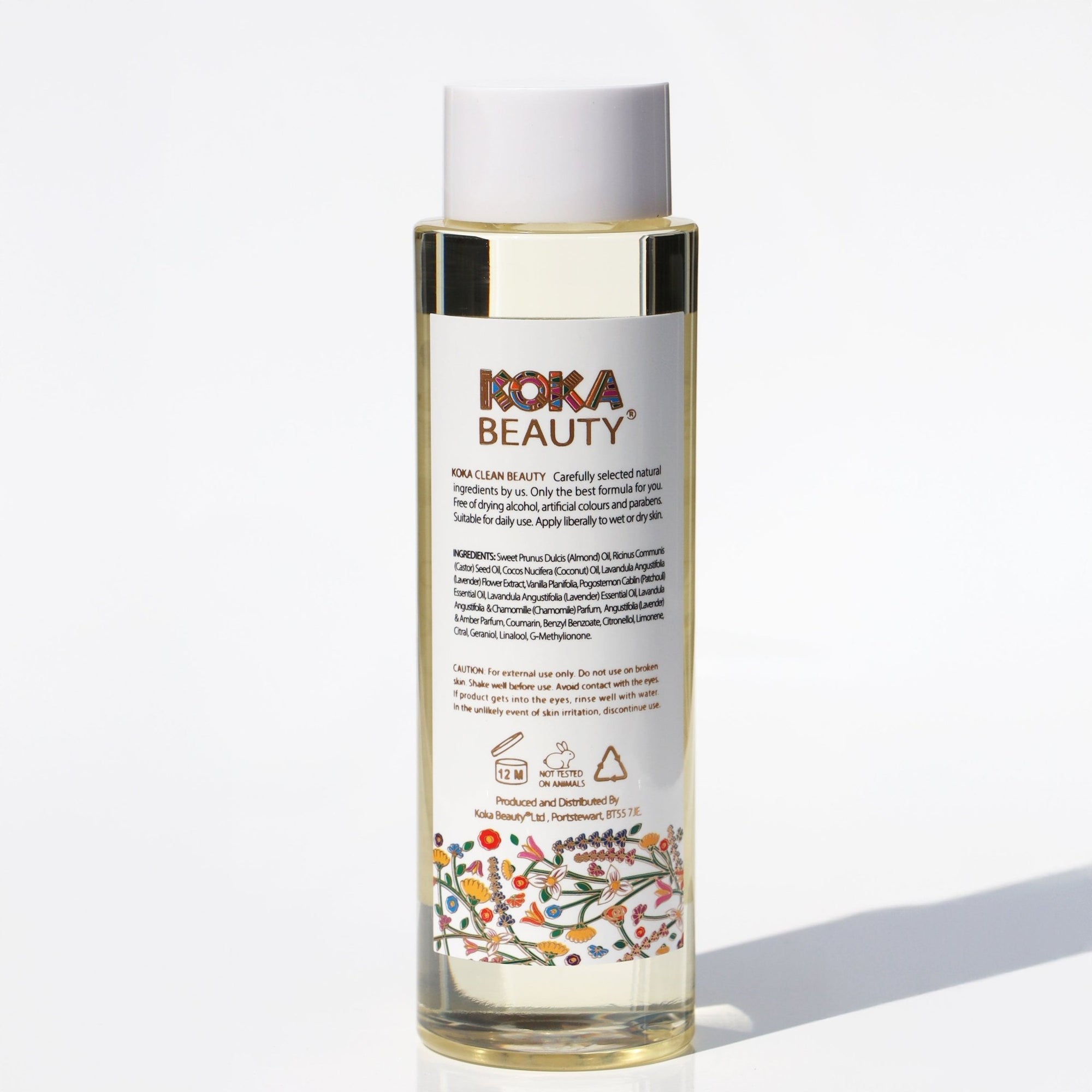 Lavender Silk Bath Bomb, Gua Sha and Body Oil Set - Koka Beauty