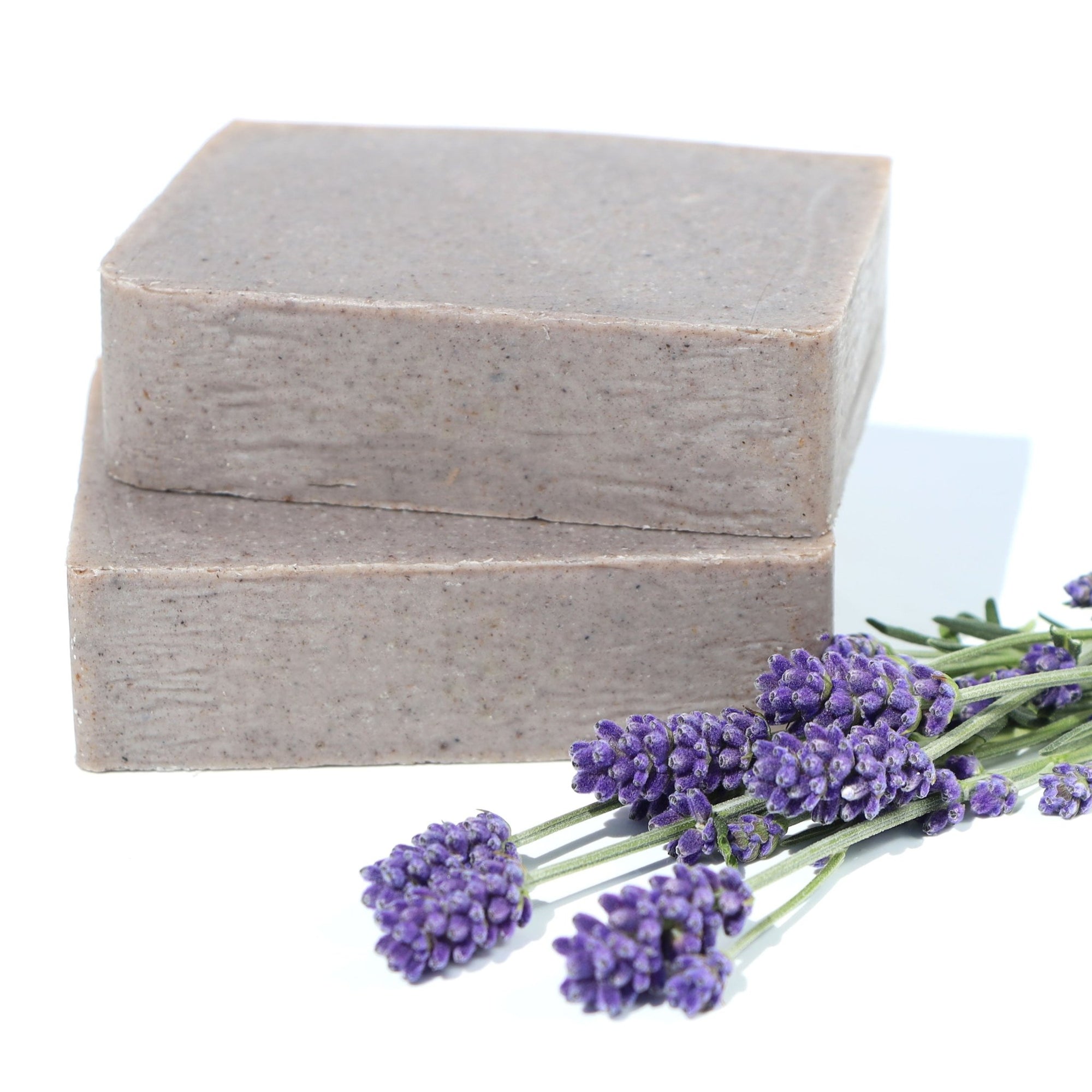 Lavender Soap Made With Brazilian Purple Clay, Silk &amp; Crushed Lavender Petals - Koka Beauty