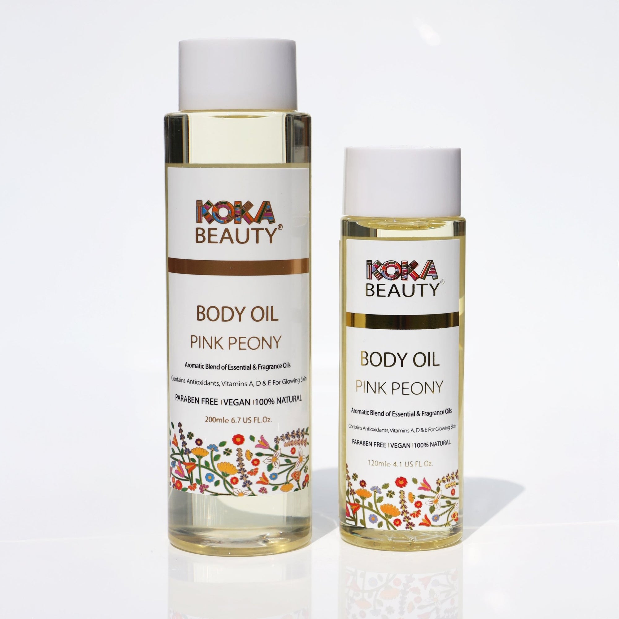 Pink Peony Silk Bath Bomb, Gua Sha and Body Oil Set - Koka Beauty
