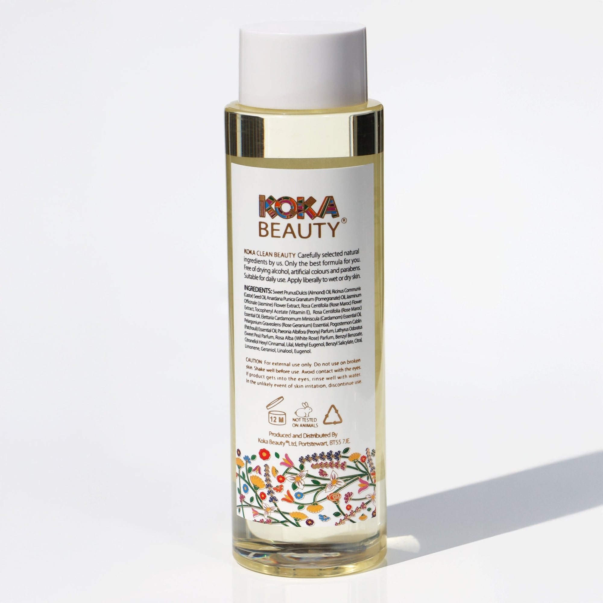 Pink Peony Silk Bath Bomb, Gua Sha and Body Oil Set - Koka Beauty