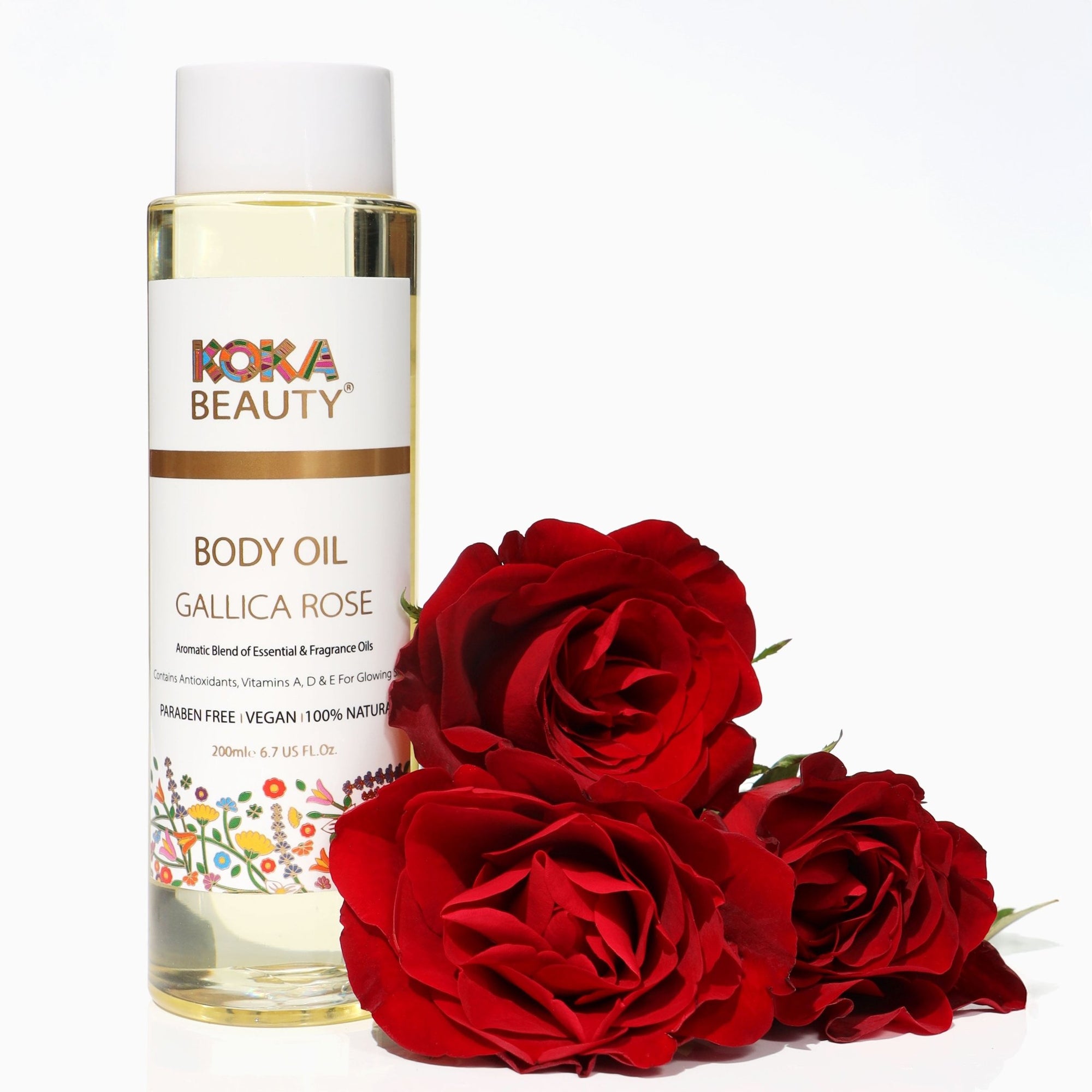 Rose Body Oil - Koka Beauty