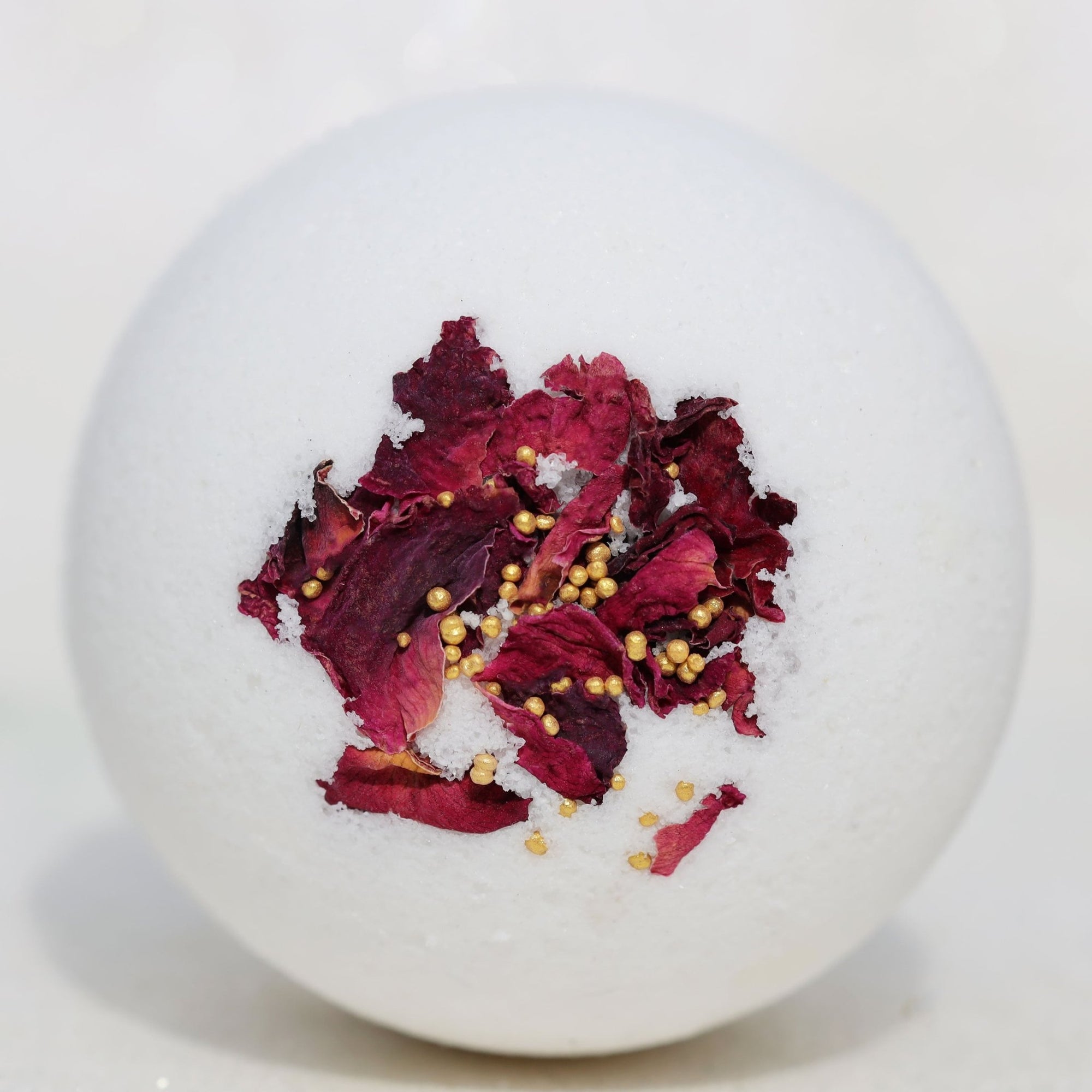Rose Silk Bath Bomb, Gua Sha and Body Oil Set - Koka Beauty