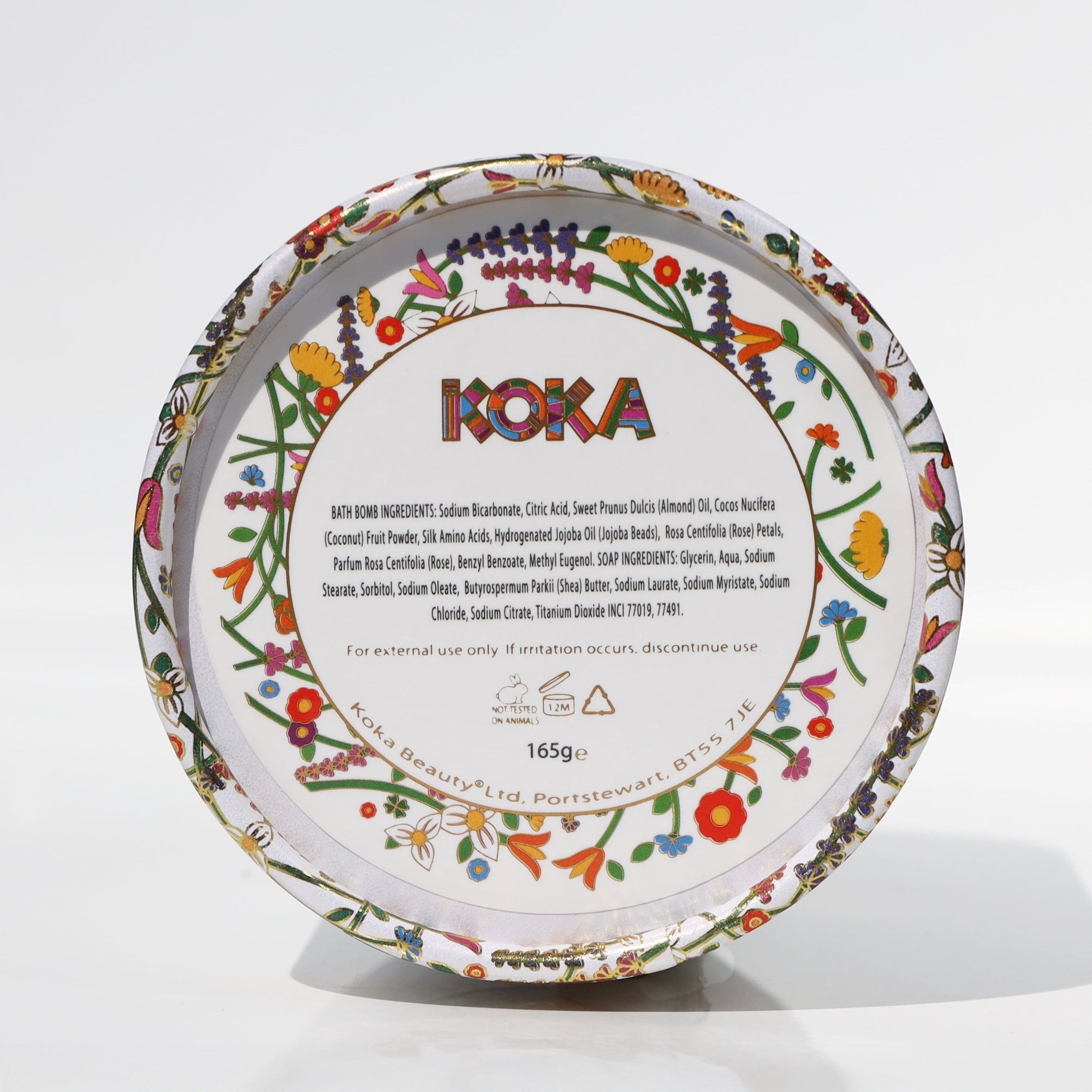 Rose Silk Bath Bomb, Gua Sha and Body Oil Set - Koka Beauty