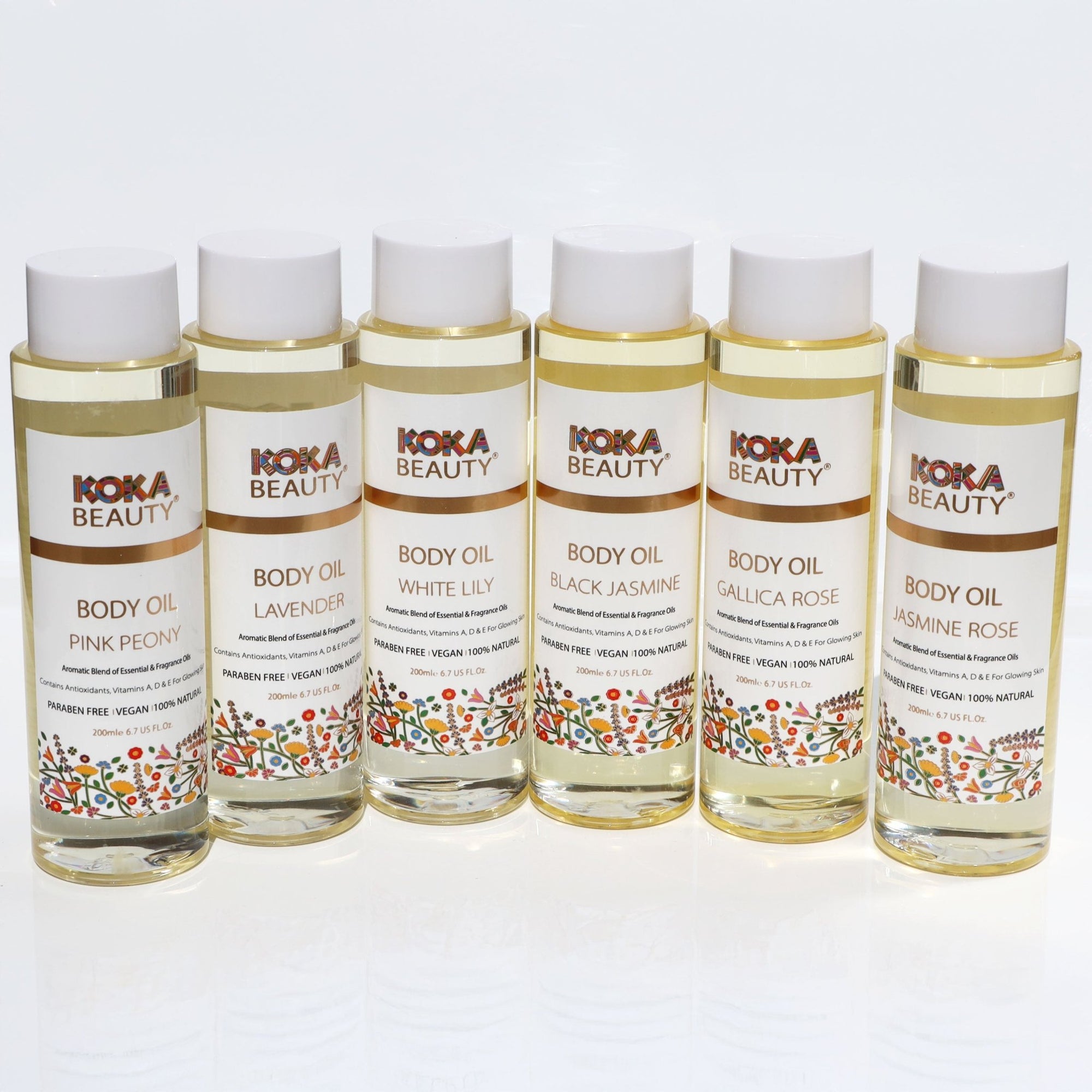 White Lily Body Oil - Koka Beauty