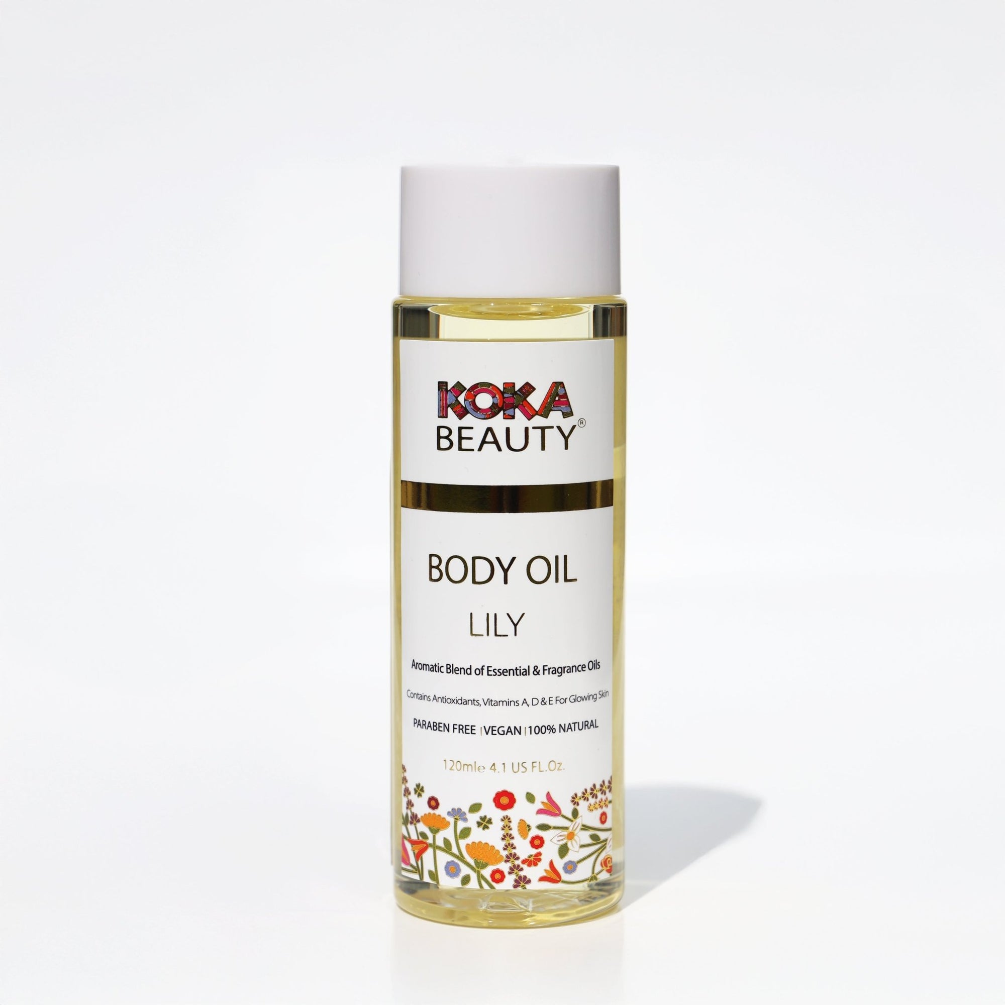 White Lily Silk Bath Bomb, Gua Sha and Body Oil Set - Koka Beauty